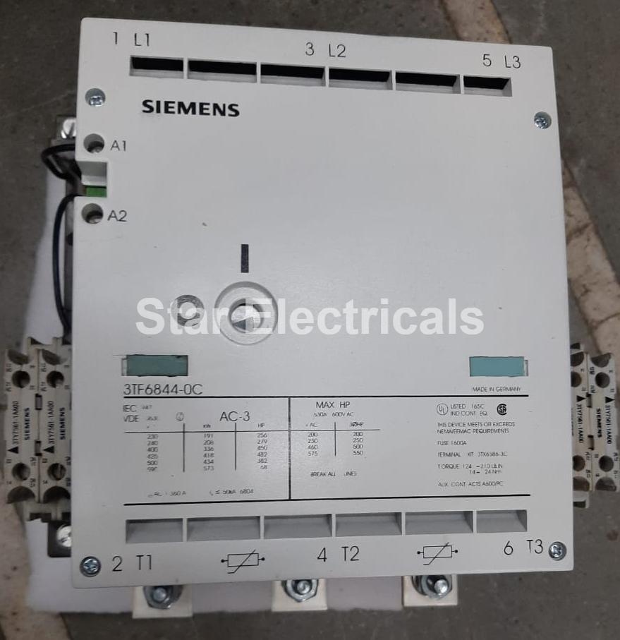 SIEMENS 3TF6844-0C SIEMENS 3TF68440C VACUUM CONTACTOR