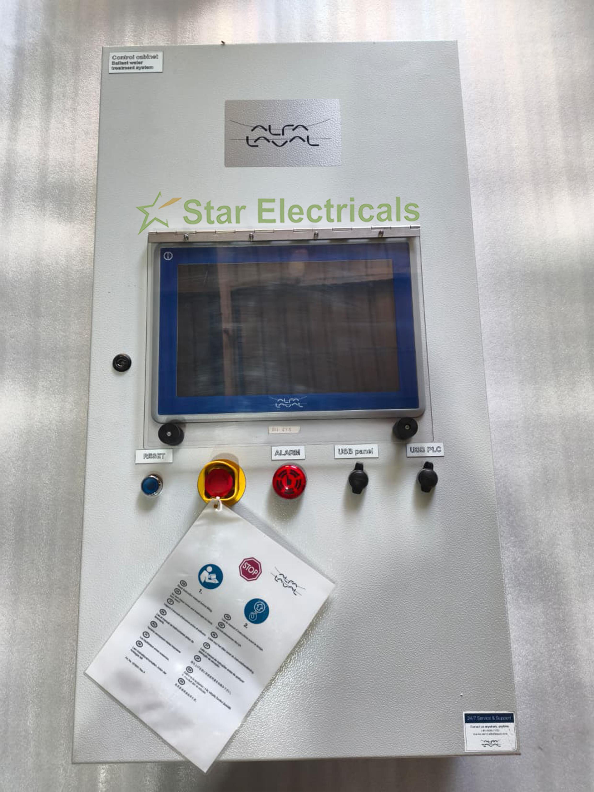 ALFA LAVAL PUREBALLAST3.1EX ALFA LAVAL BALLAST WATER TREATMENT SYSTEM FULL PANEL