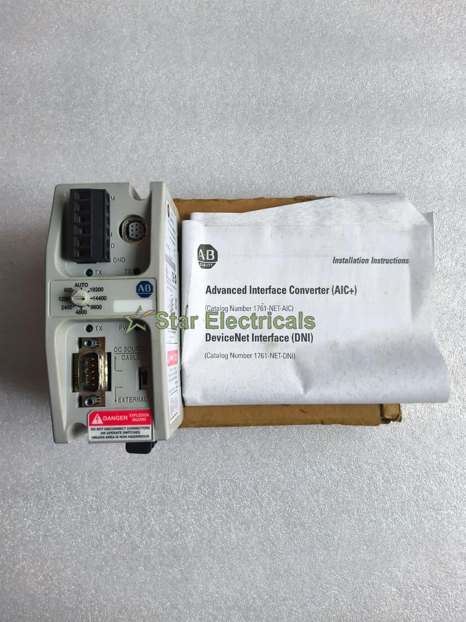 Allen-Bradley 1761-NET-AIC Advanced Interface Converter Module