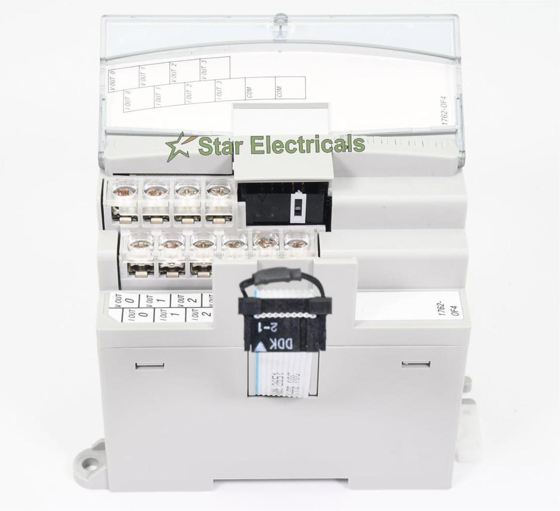 ALLEN-BRADLEY 1762-OF4 ALLENBRADLEY 1762-OF4 MICROLOGIX 4 CH ANALOG OUTPUT MODULE