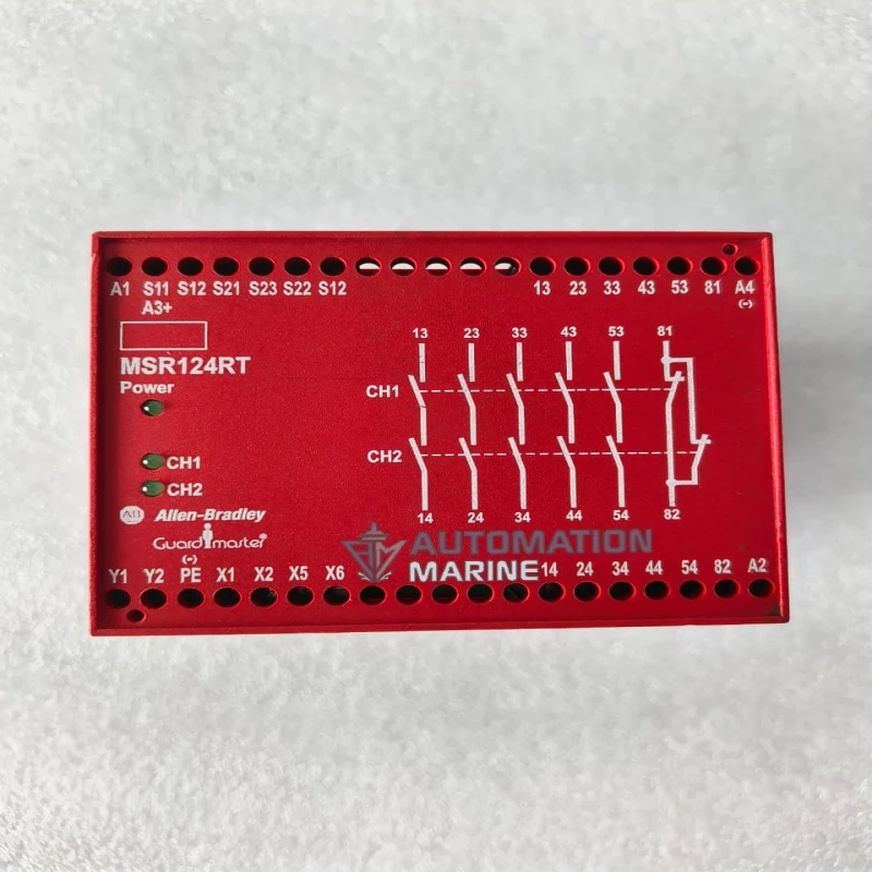 Allen-Bradley MSR124RT Guardmaster Safety Relay 440R-G23110