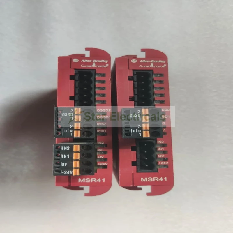 Allen-Bradley MSR41 440R-P221AGS Guardmaster Safety Relay Base Module