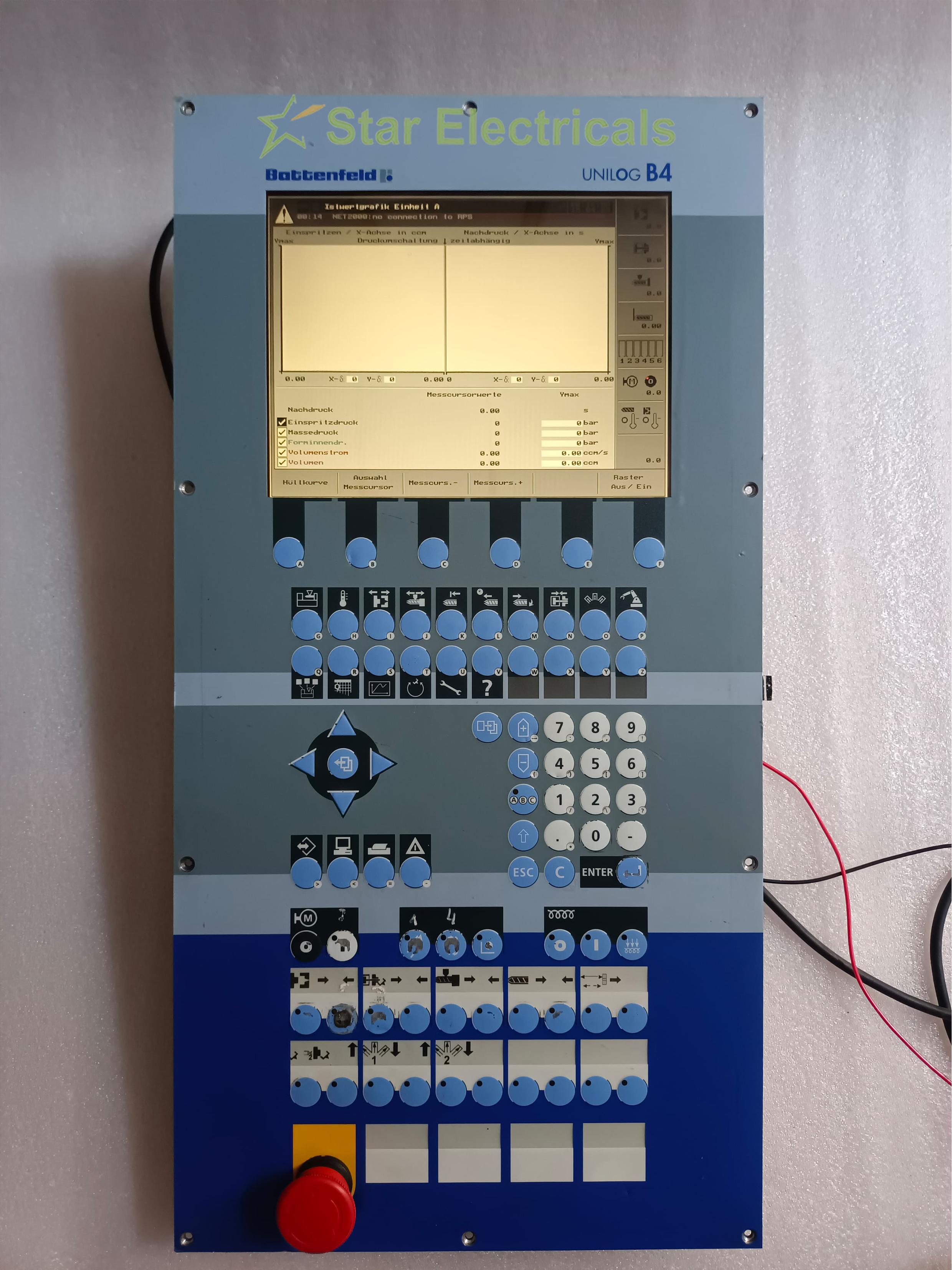 B&R 5D2500.47 B&R 5C2001.20 BATTENFELD UNILOGB4 HMI TESTED OK