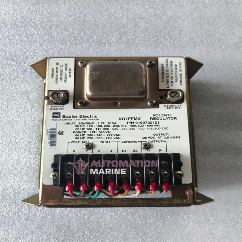 Basler Electric KR7FFMX Automatic Voltage Regulator (AVR)