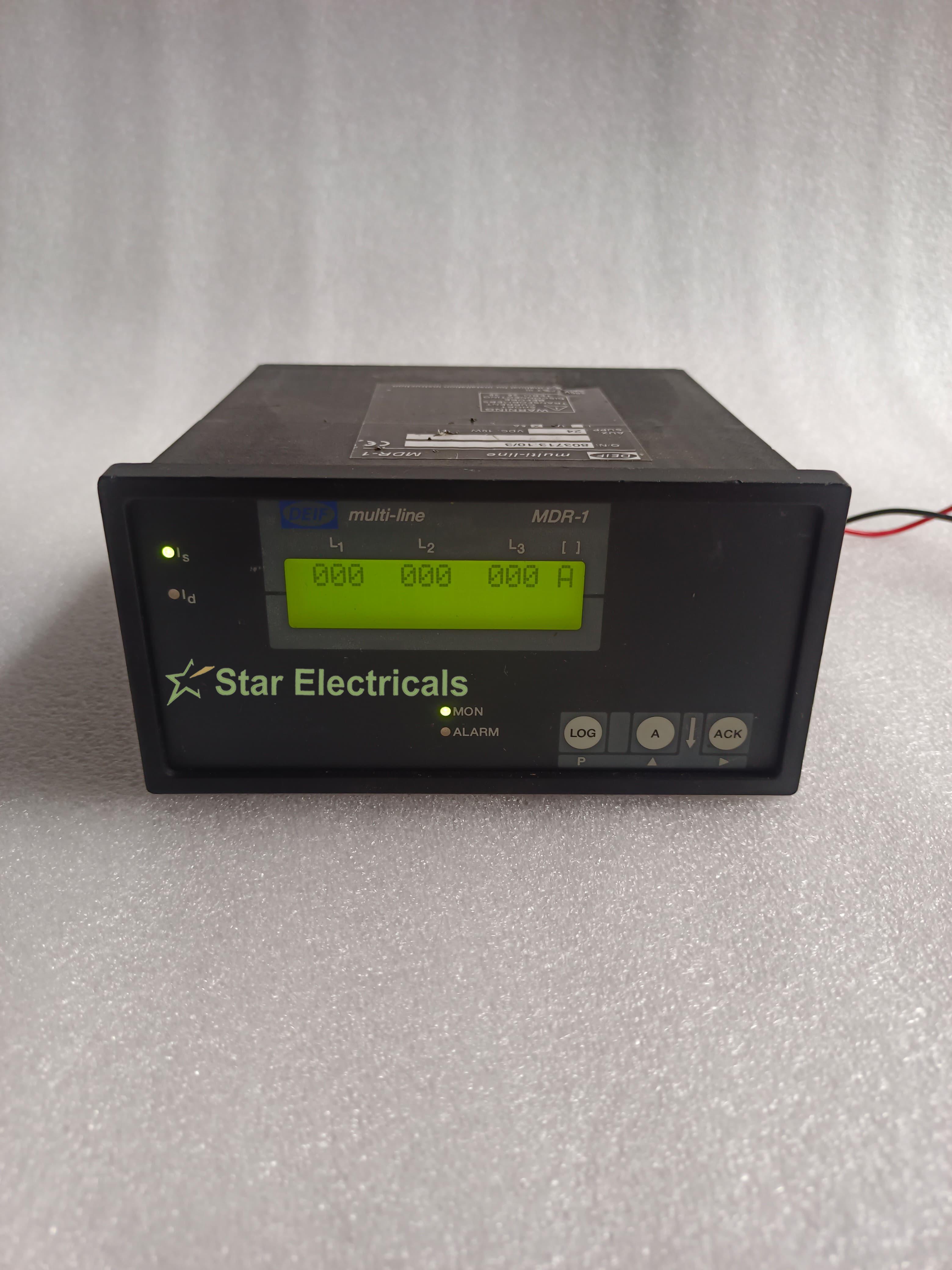 DEIF MDR1 DEIF MULTI-LINE MDR-1 DIFFERENTIAL CURRENT RELAY