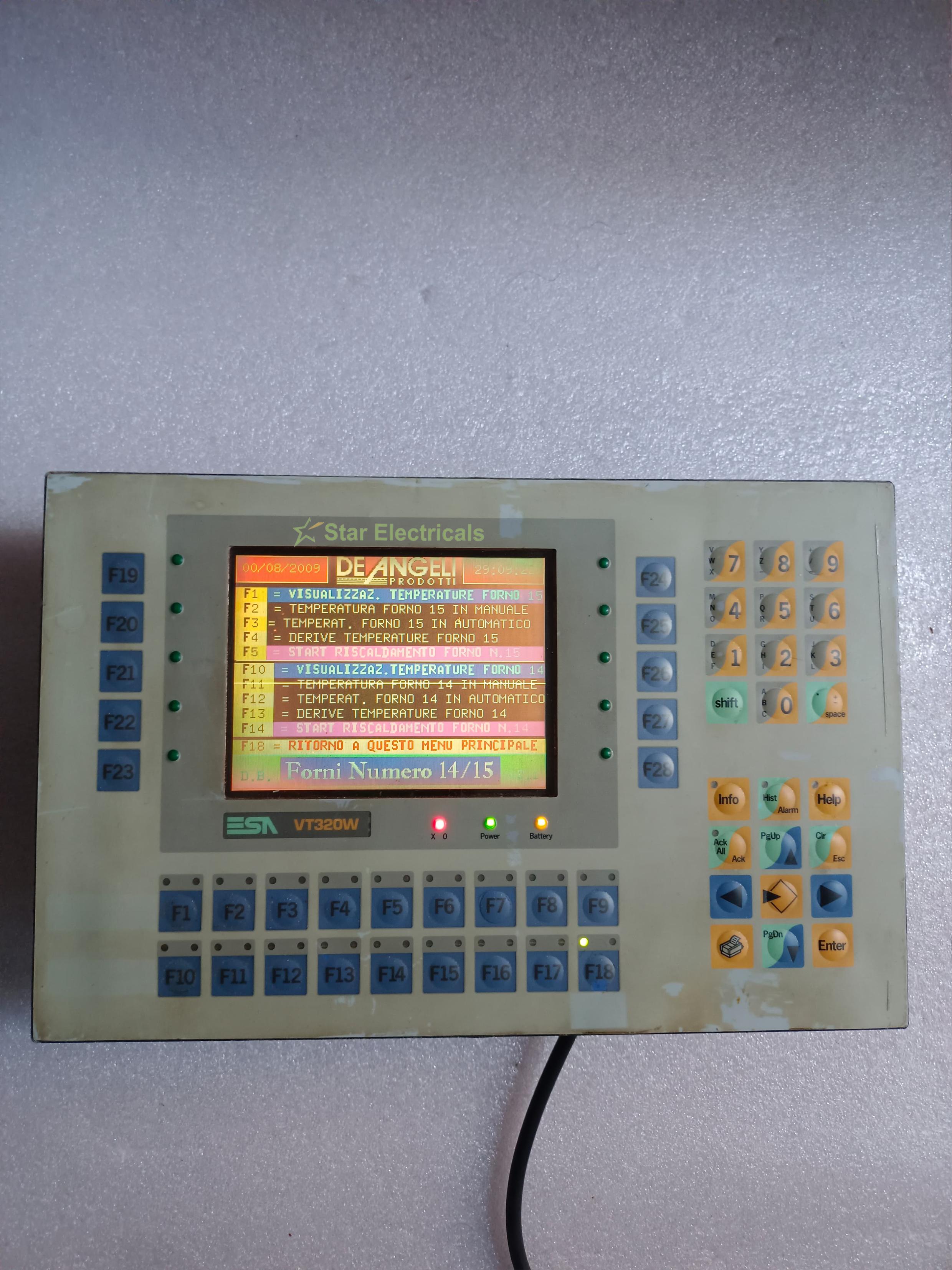 ESA VT320WA0000 ESA VT320W HMI ( SINGLE LINE IN DISPLAY PLEASE CHEK PHOTOS & VIDEO )