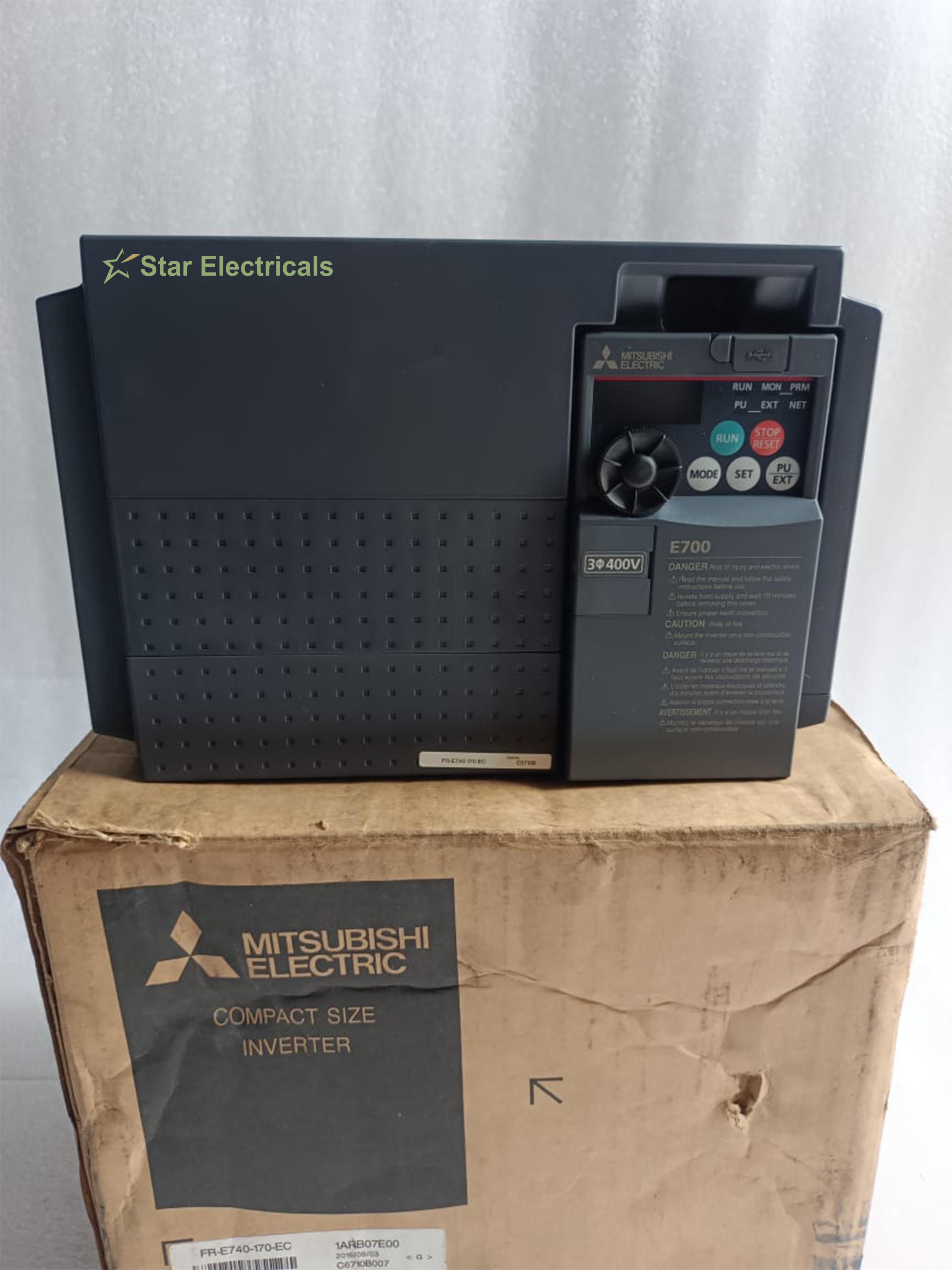 FR-E740-170-EC MITSUBISHI FR-E740-170-EC MITSUBISHI 10HP AC DRIVE 480V