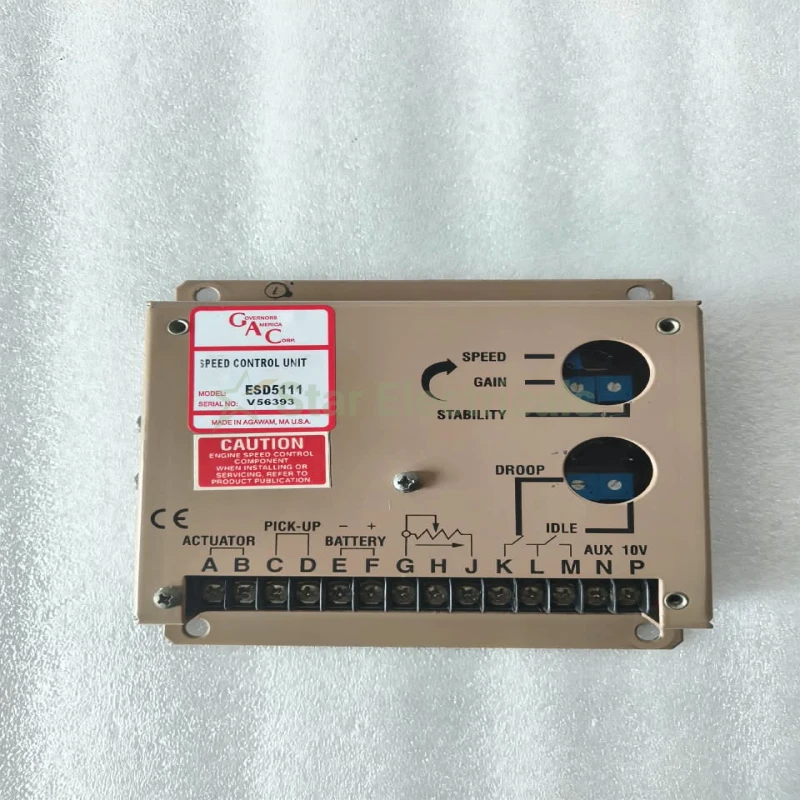 GAC ESD5111 Electronic Engine Speed Control Unit Governor