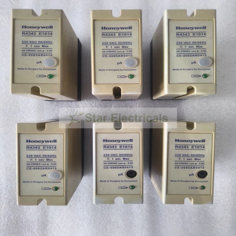 Honeywell R4343E1014 Flame Detector Relay Switch