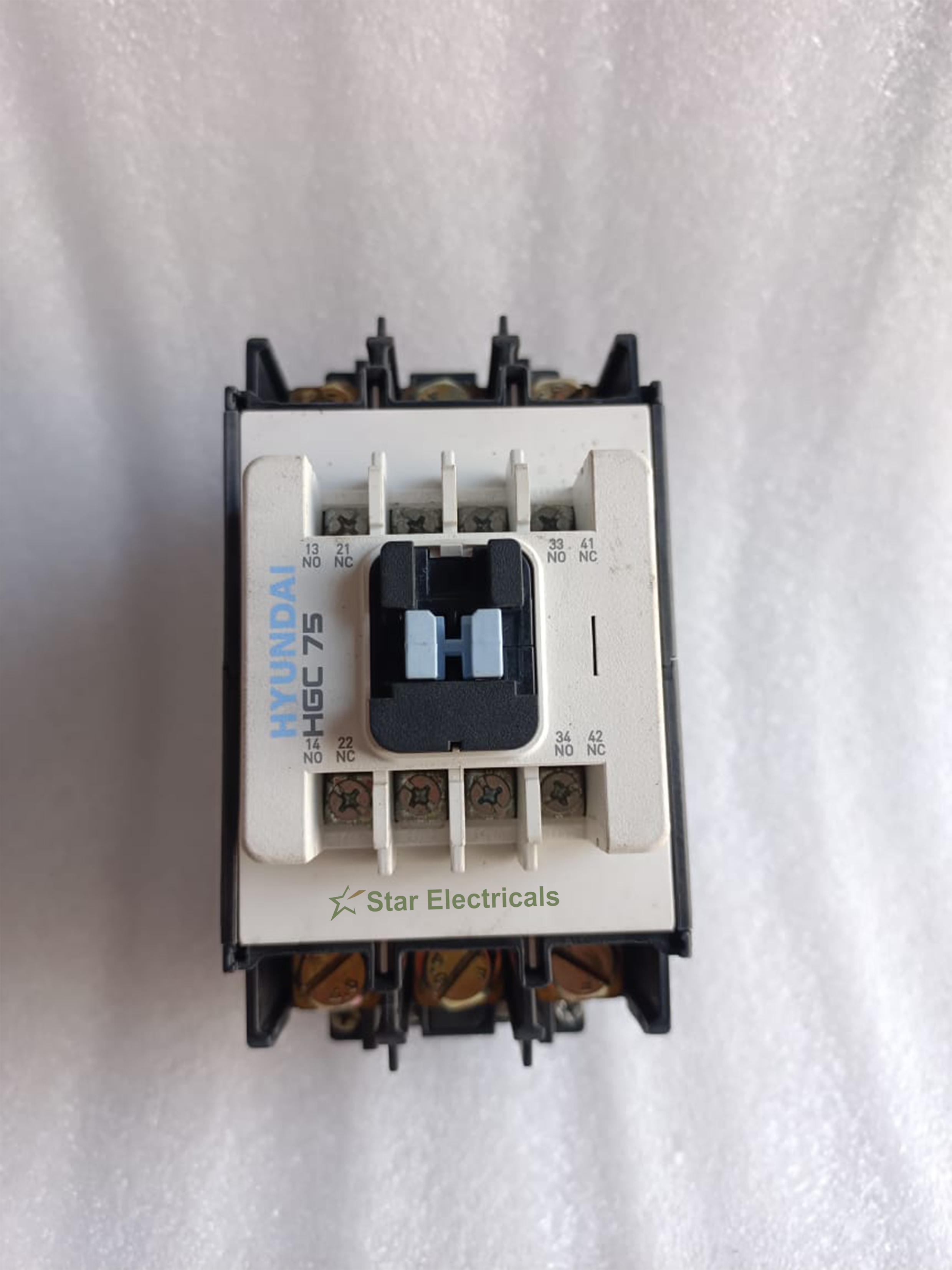 HYUNDAI HGC75 MEGNETIC CONTACTOR HYUNDAI HGC 75
