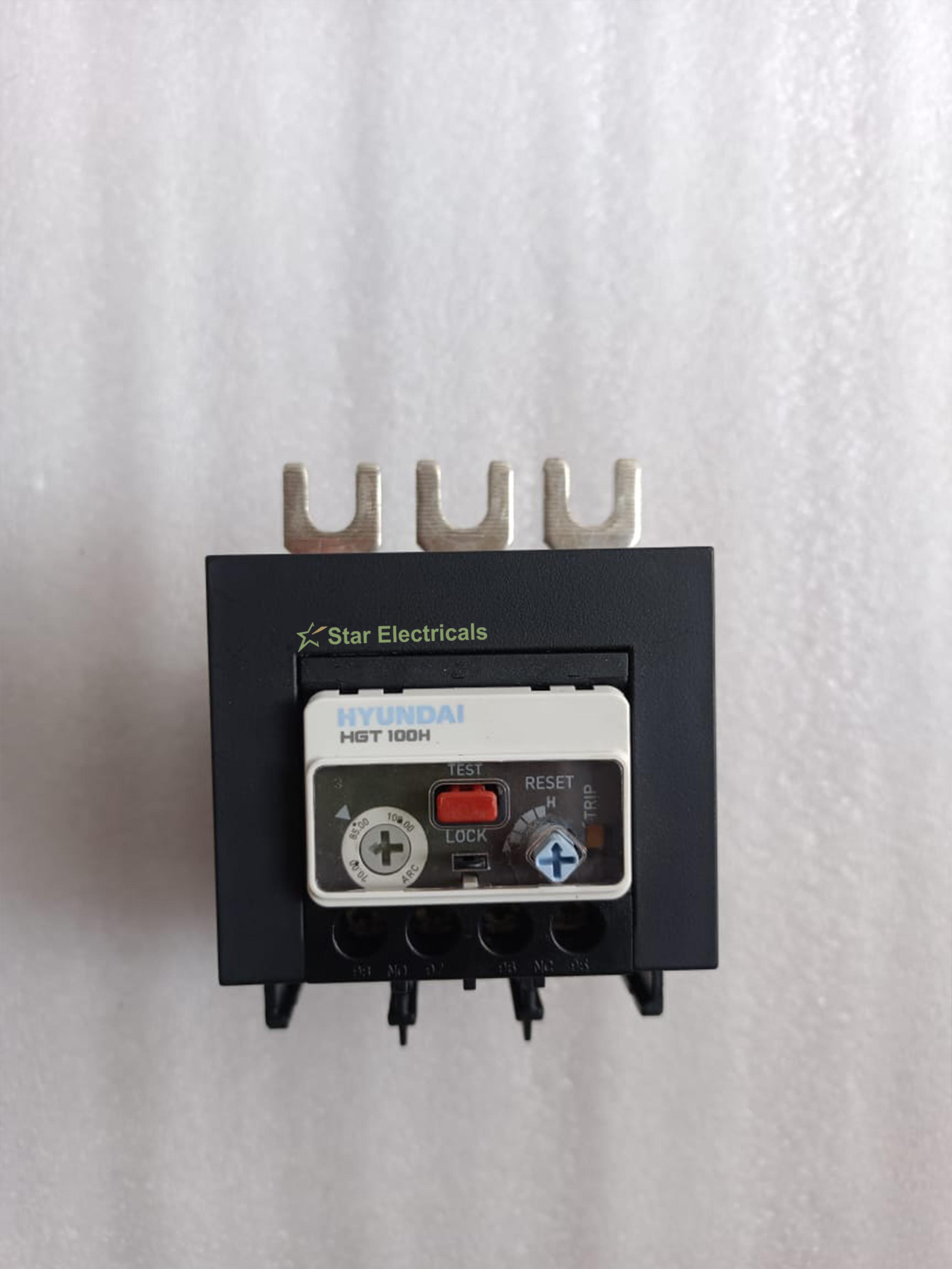 HYUNDAI HGT100 THERMAL OVERLOAD RELAY 70AMP TO 100AMP
