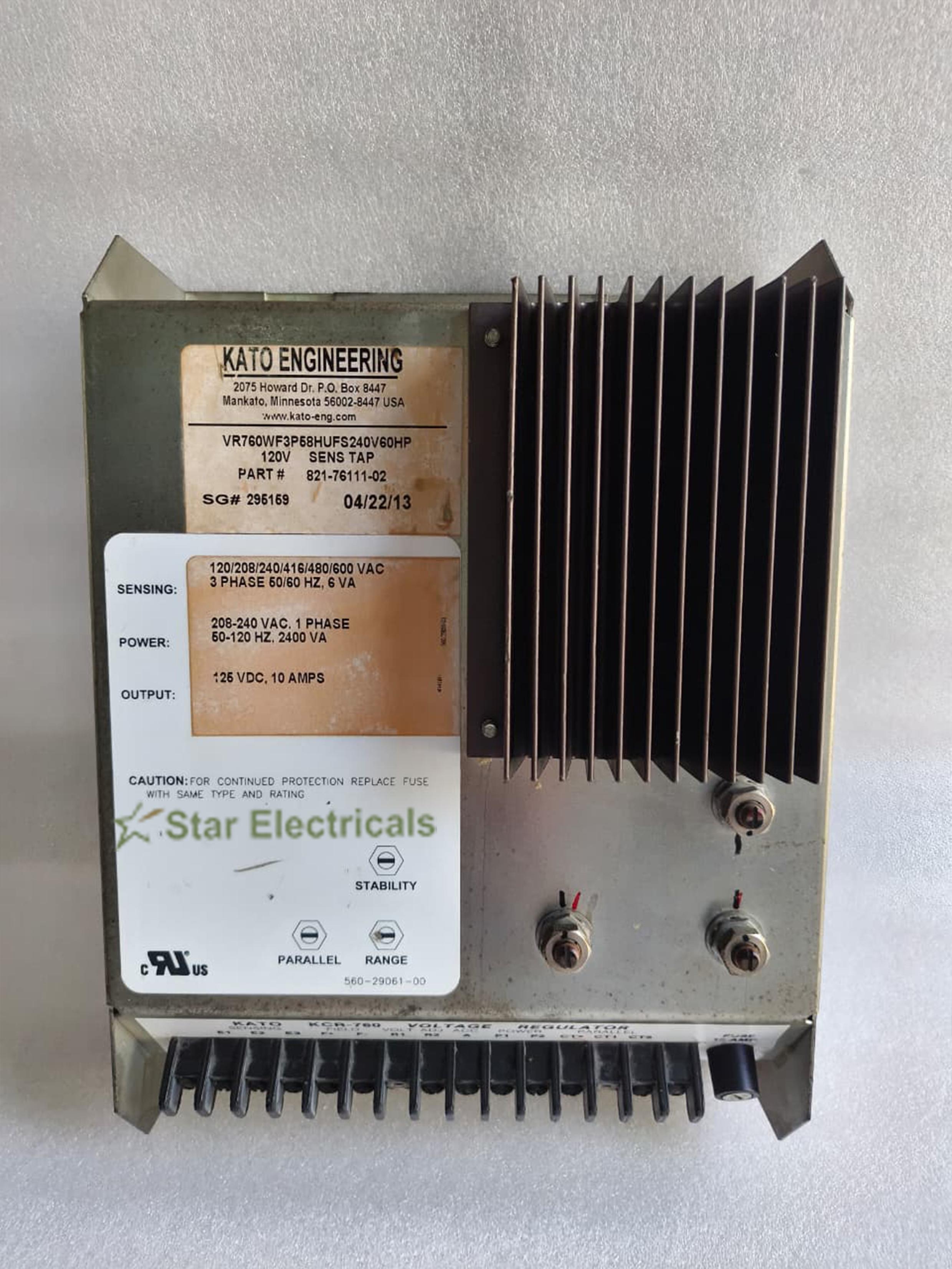 KATO 821-76111-02  KATO 8217611102 VOLTAGE REGULATOR