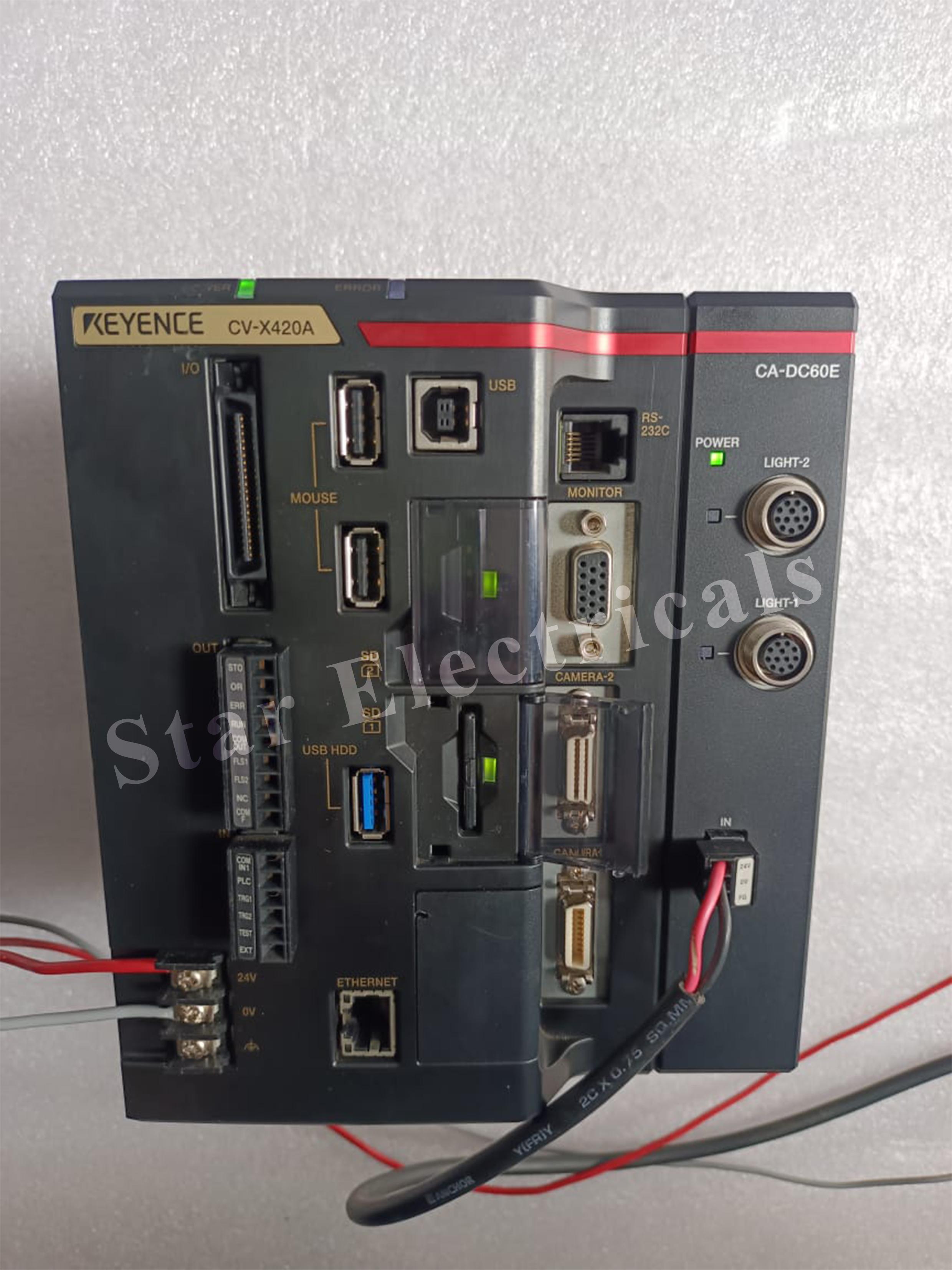 KEYENCE CV-X420A KEYENCE CA-DC60E