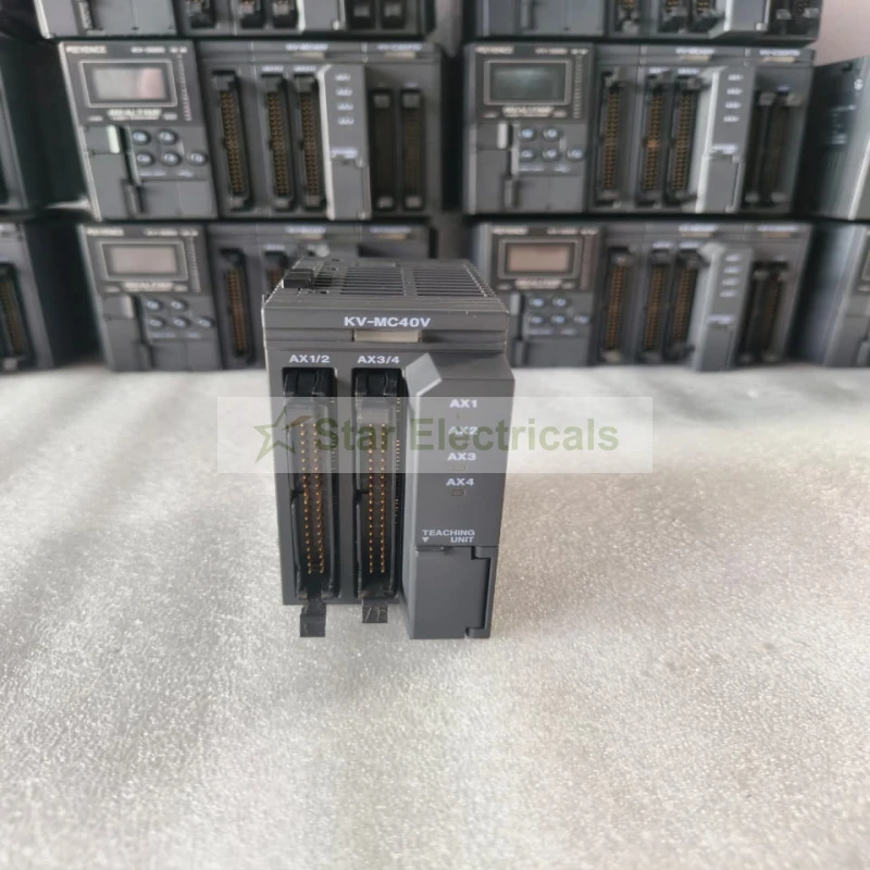 KEYENCE KV-MC40V 4-Axis Pulse Train Positioning Motion Control Module