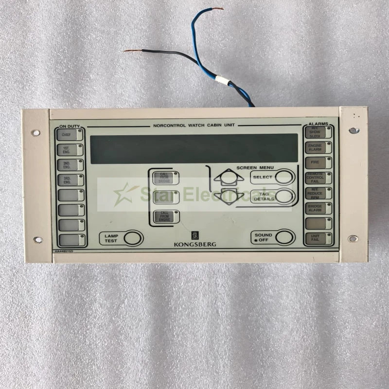 Kongsberg HA448515D Norcontrol Watch Cabin Unit WCU Display