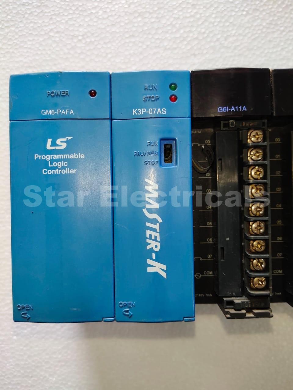 LS GM6-PAFA K3P-07AS G6I-A11A G6Q-RY2A PLC (Programmable Logic Controller)