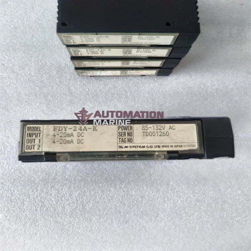 M-SYSTEM FDY-24A-K Current Loop Supply Signal Converter Module