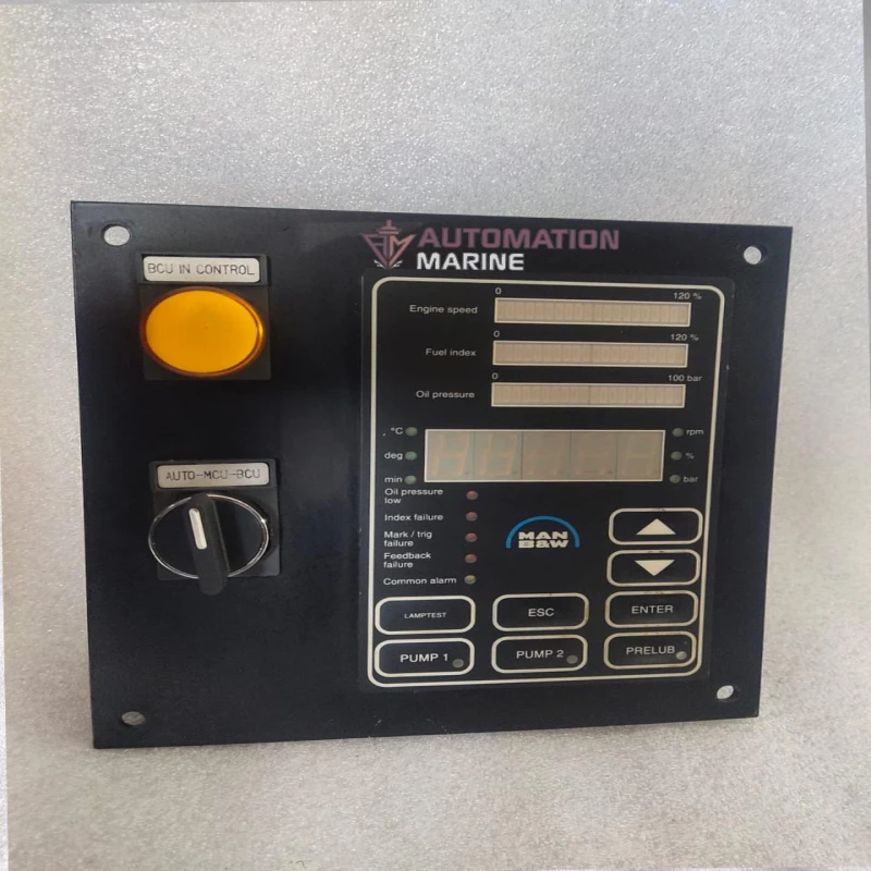 MAN B And W 3171197-4 Panel II Marine Engine HMI