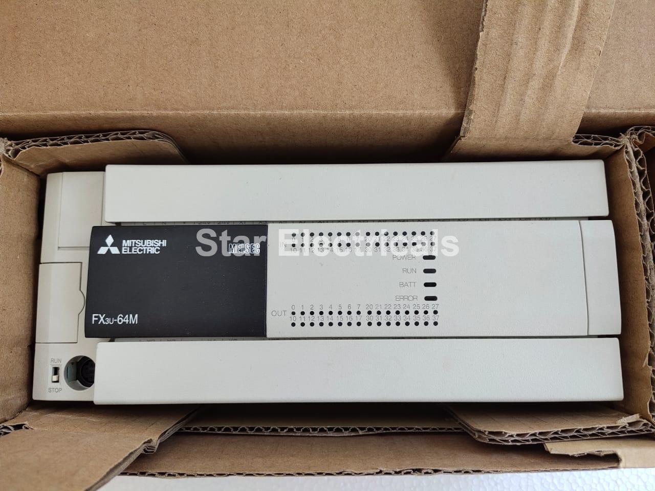 Mitsubishi Electric FX3U-64MR/ES-A Programmable Logic Controller (PLC) Main Unit