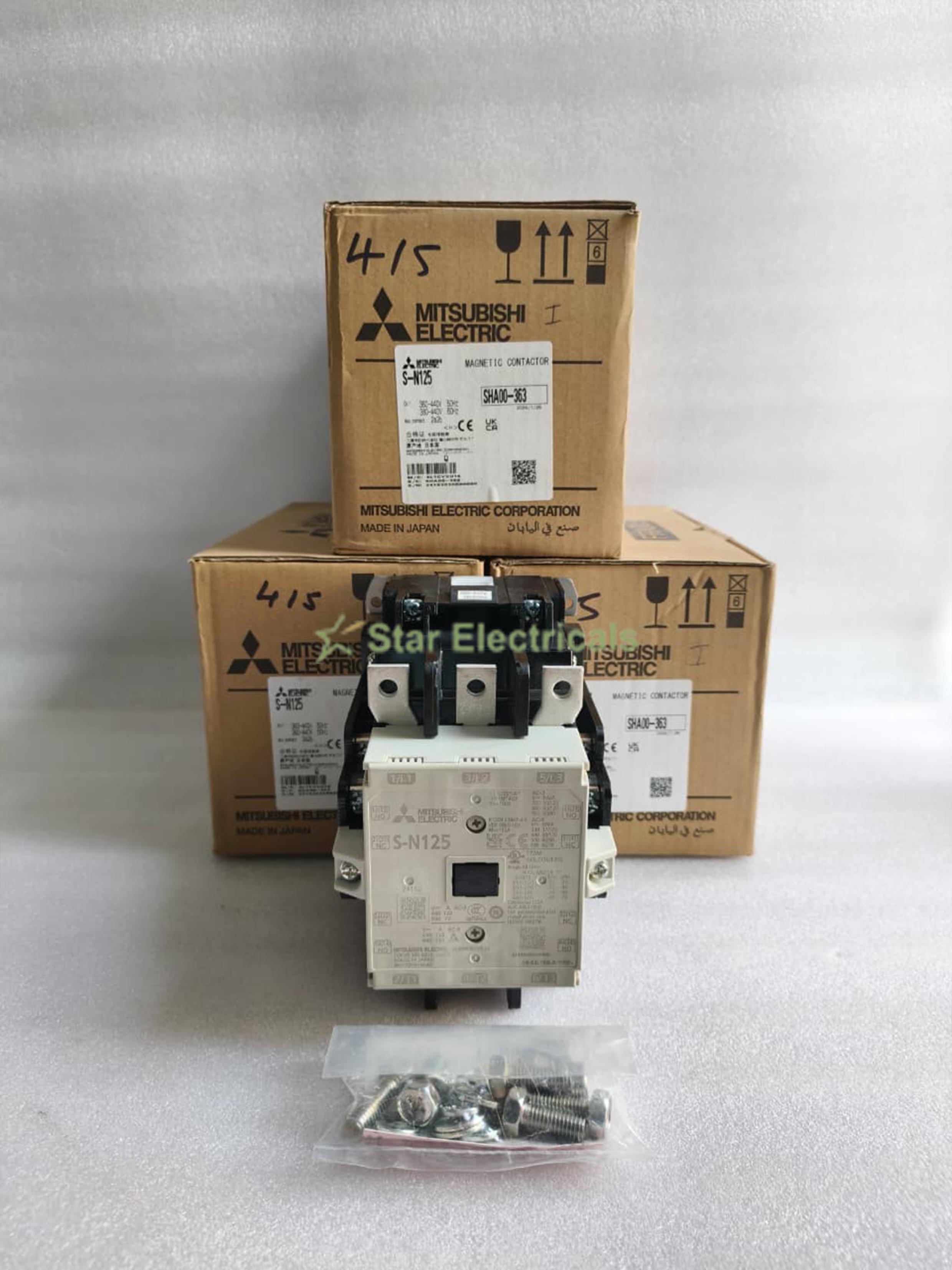 MITSUBISHI S-N125 MITSHUBISHI SN125 MAGNETIC CONTACTOR