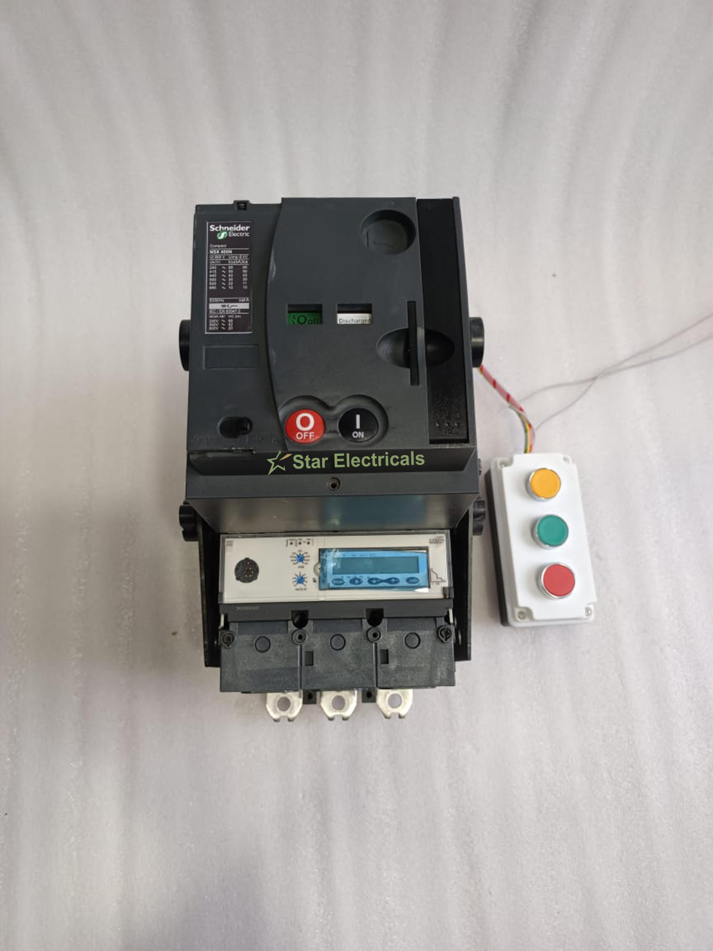 SCHNEIDER NSX400N  SCHNEIDER MOTORISED MCCB 400AMP  SCHNEIDER MCCB WITH DRAWOUT 400AMP