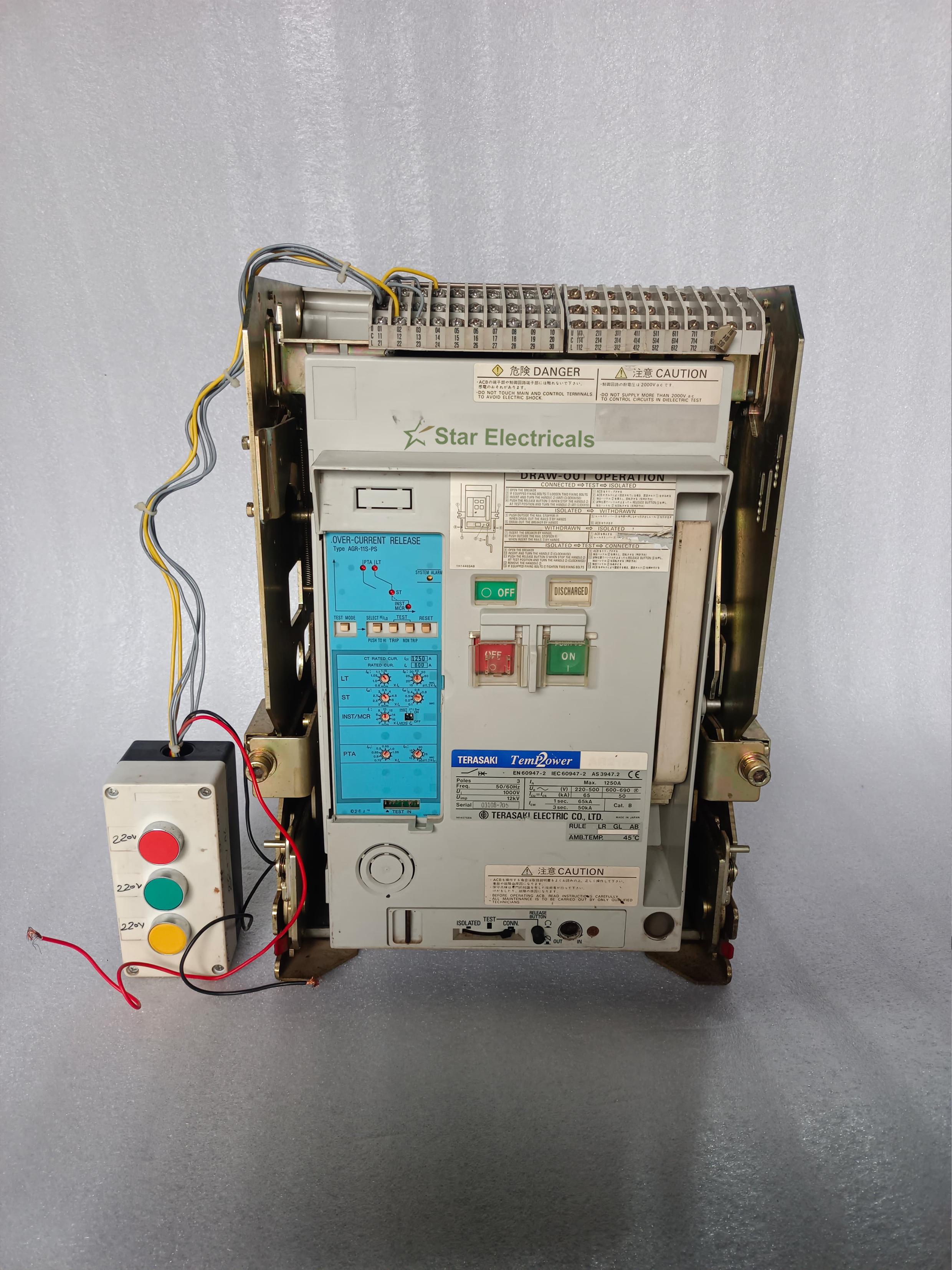Terasaki TemPower AR212S Air Circuit Breaker (ACB)