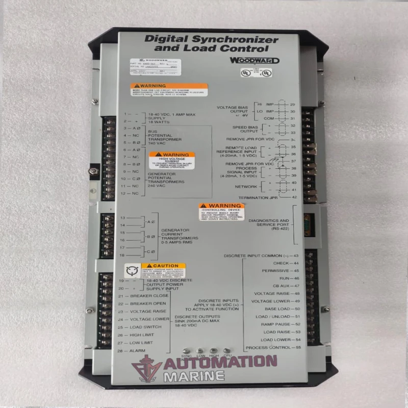Woodward 9905-363 Digital Synchronizer and Load Control