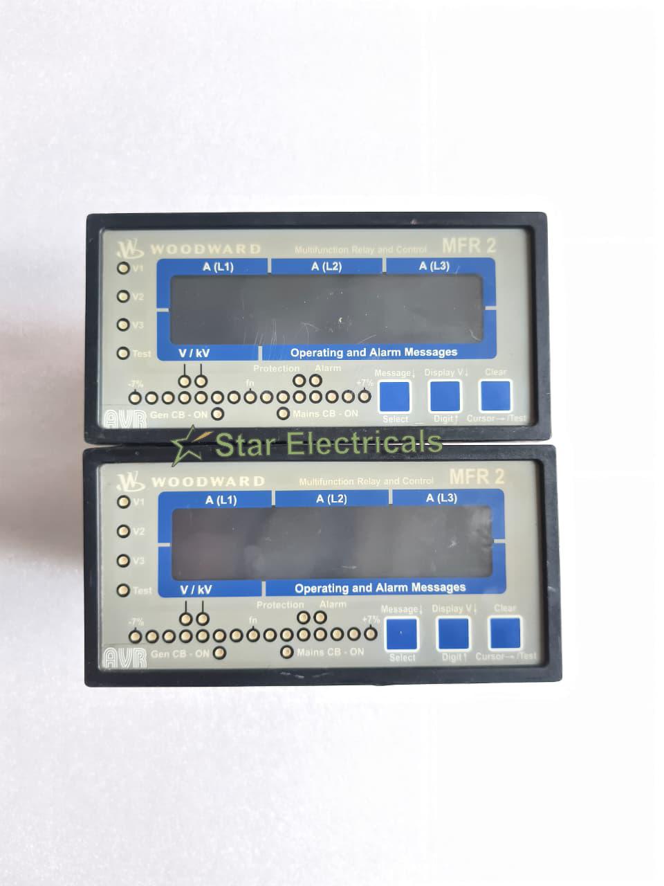 WOODWARD MFR2S45B/PSV  8440-1734 WOODWARD MFR2S45B/PSV  84401734 MULTIFUNCTION RELAY AND CONTROL