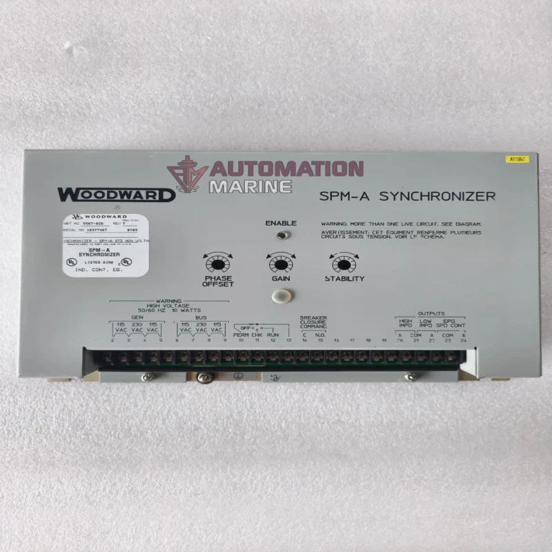 Woodward 9907-028 SPM-A Synchronizer